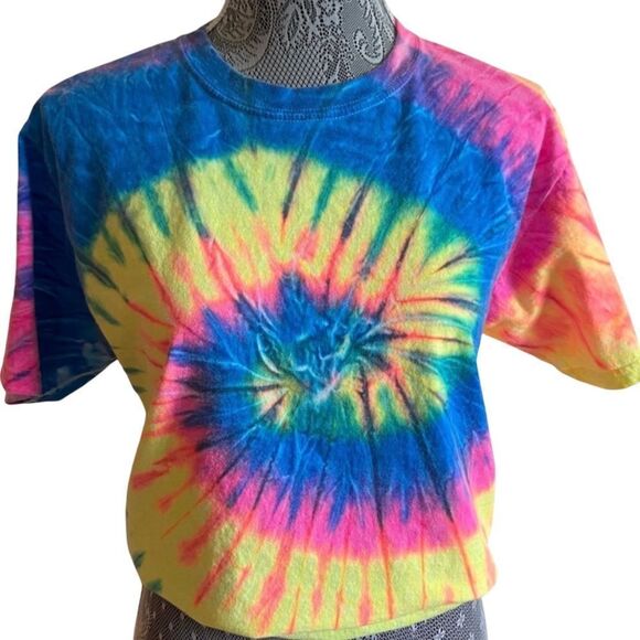 Tie dye graphic T-shirt - Picture 1 of 7